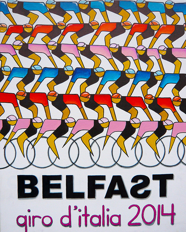 Belfast Giro D'Italia 2014 Print