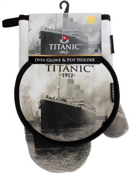 Titanic Oven Glove and Pot Holder - Click Image to Close
