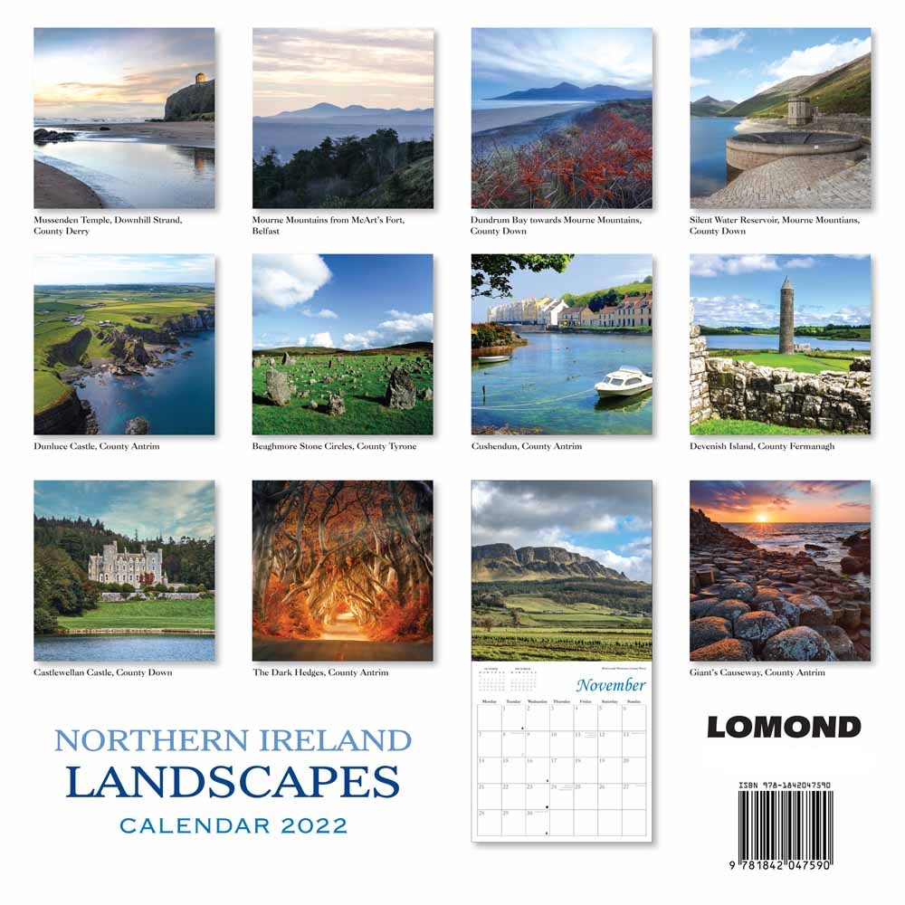 Northern Ireland Landscapes Calendar 2022