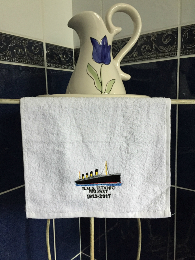 Cabin Towel and Soap - Click Image to Close